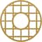 Ekena Millwork O'Neal Architectural Grade PVC Pierced Ceiling Medallion, Gold, 20"OD x 7 1/4"ID x 1/2"P CMPP20ONSGO - alternate 1
